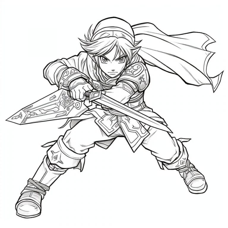 dessin-de-zelda-imprimer-francais-rapide