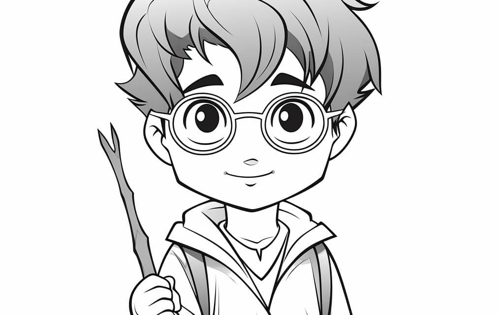 Coloriage à imprimer | Harry Potter - Francais-rapide 🇫🇷